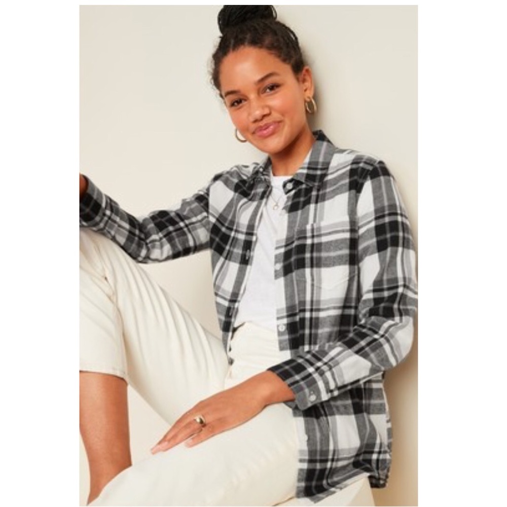 Old Navy | Classic Plaid Flannel Shirt